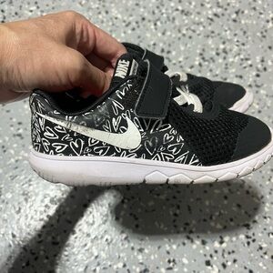Nike Black and White Paisley Sneakers